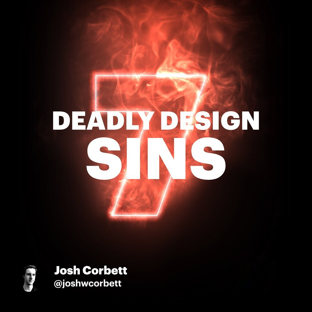 7 Deadly Graphic Design Sins - Bad Contrast
