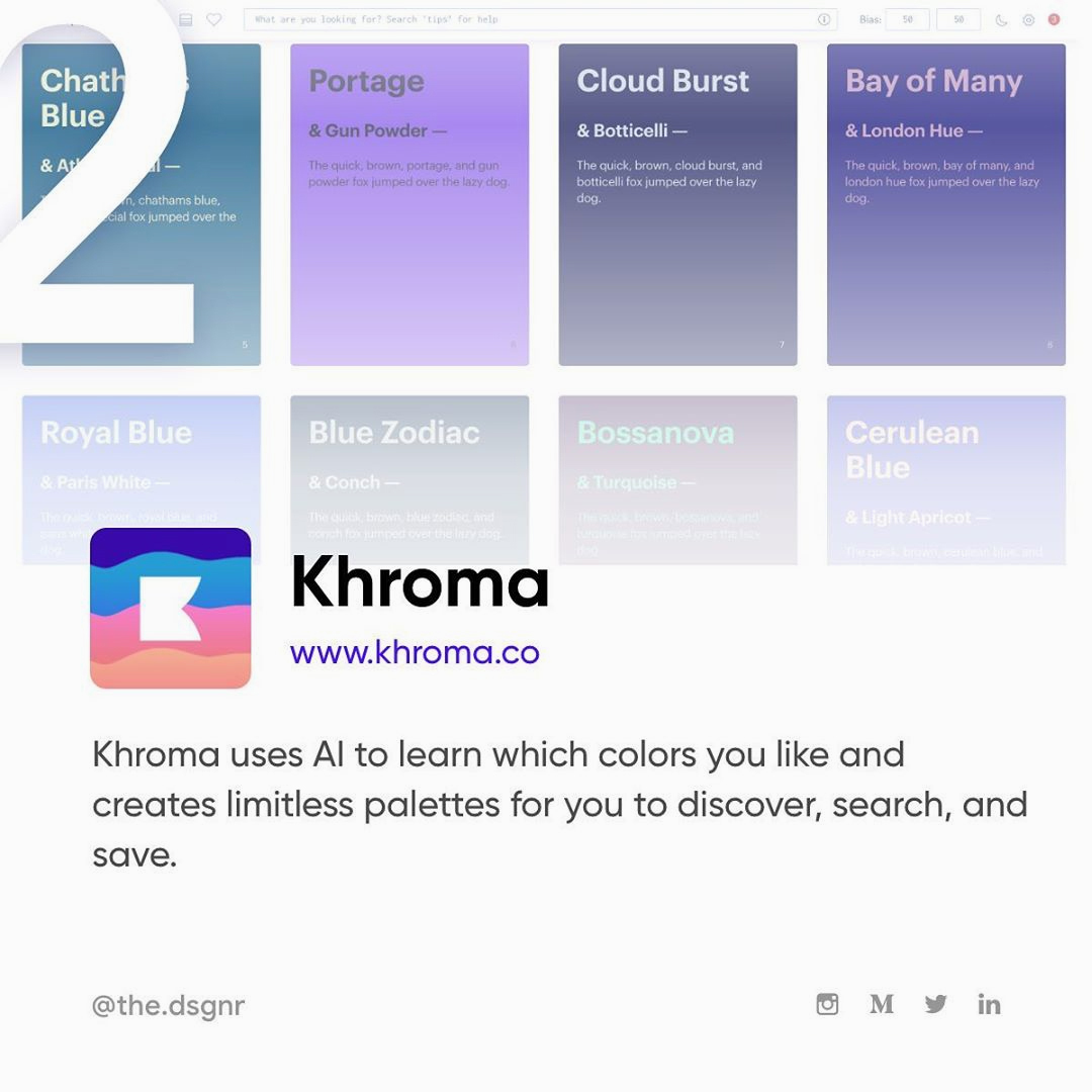 AI Tools For Designers - Khroma