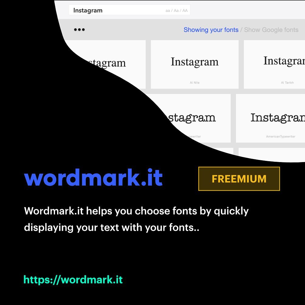 Free, Useful Design Tools - Wordmark.it