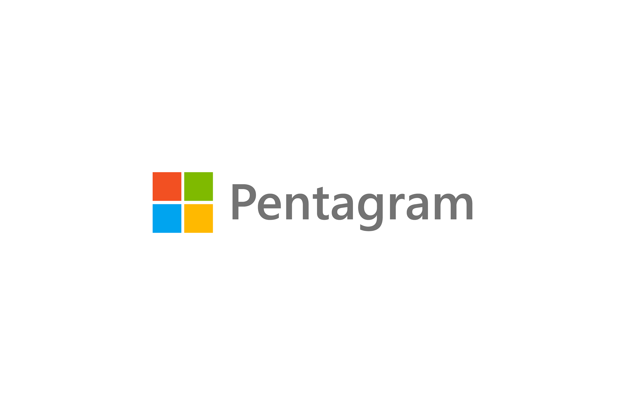 Pentagram - Agency behind the Microsoft logo
