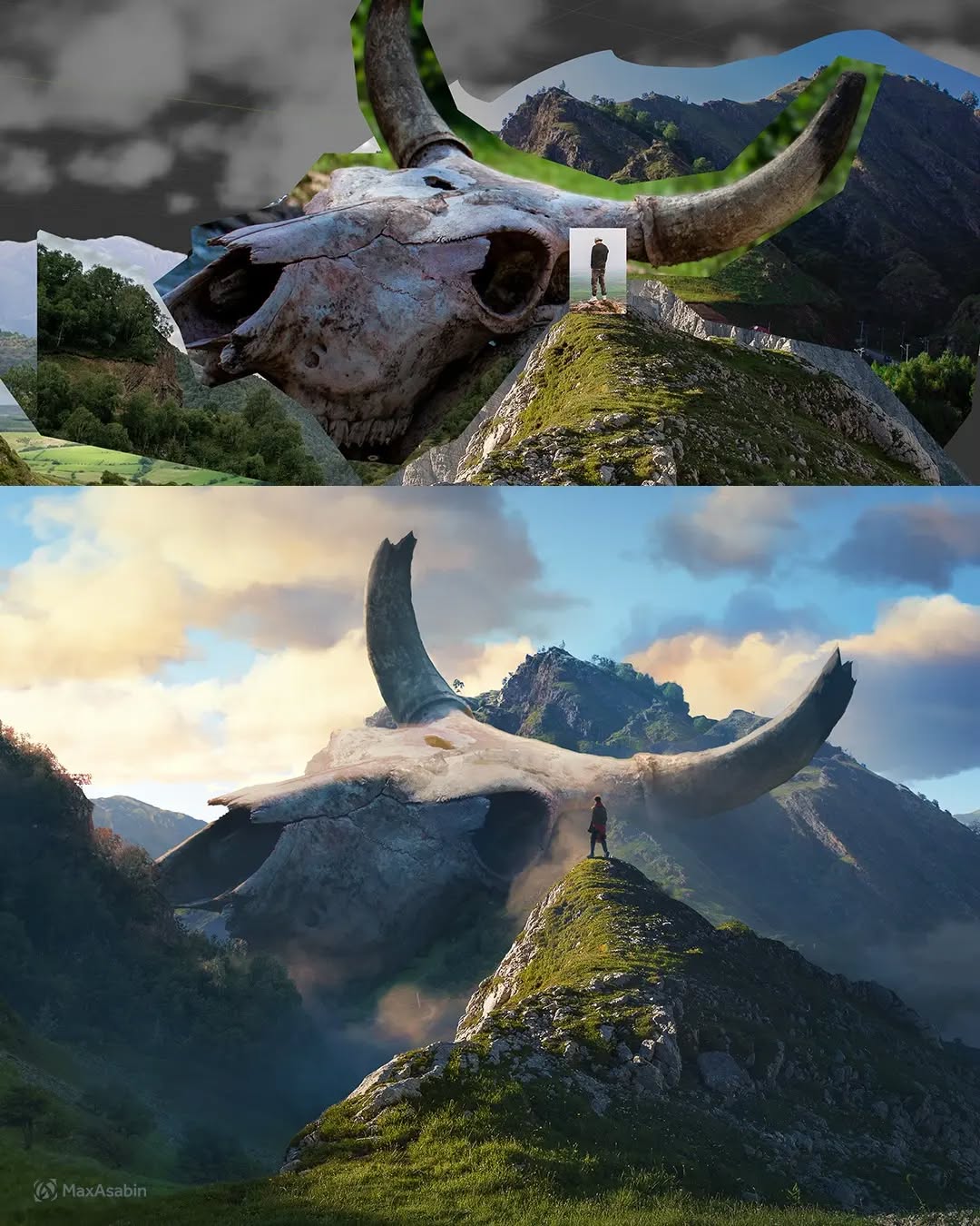 Photoshop editing, retouching, digital art by Max Asabin - 5