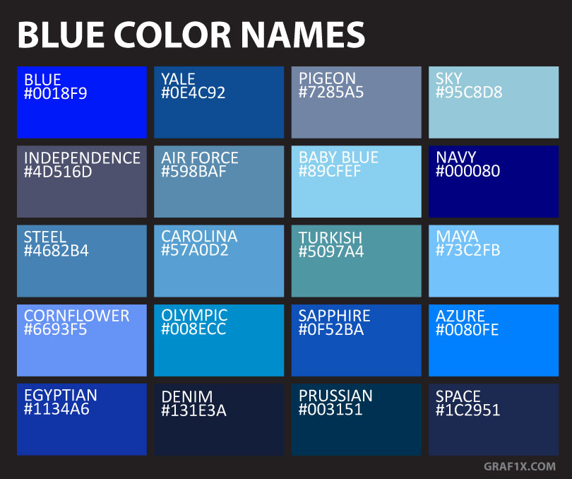 names colors shades colour chart pantone palette hex codes grayish colours graf1x rgb purple blau pallets dark farbpalette paint denim