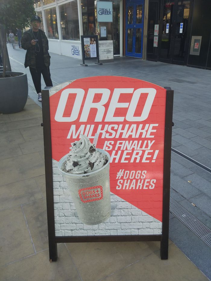 Funny Letter-Spacing & Kerning Fails - Oreo Milkshake is finally here