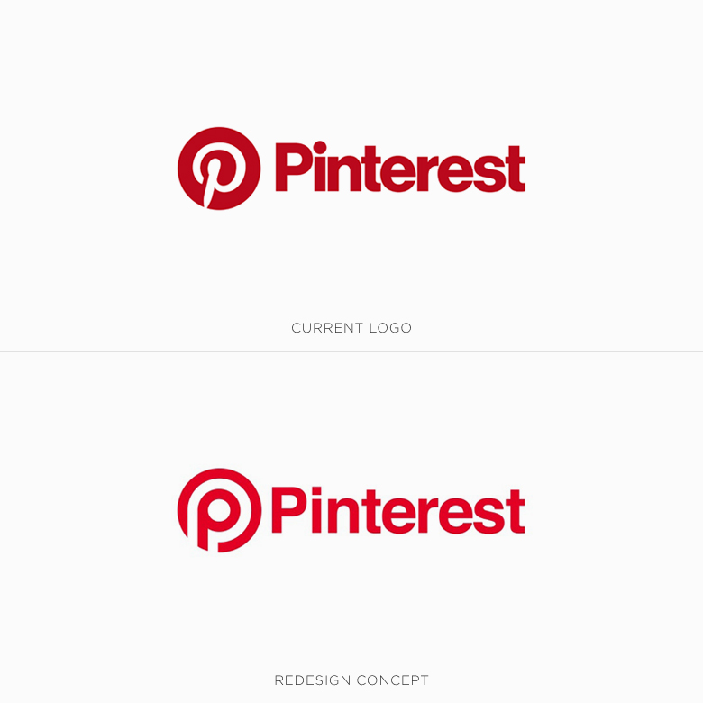 Famous logos redesigned & rebranded concepts - Pinterest