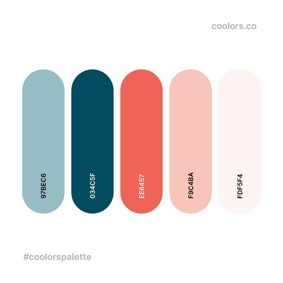 Green, red, pink color palettes, schemes & combinations