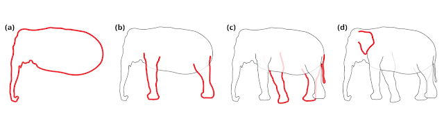 Google Monster Mash 3D Animator - Elephant Sketch