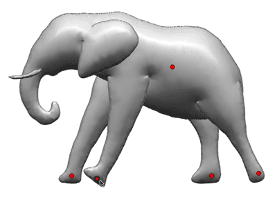 Google Monster Mash 3D Animator - Elephant Animation