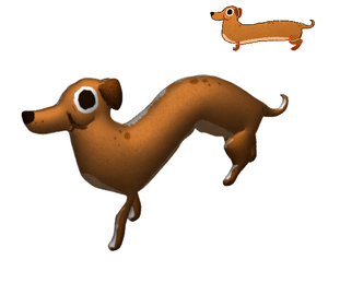 Google Monster Mash 3D Animator - Dog Jump