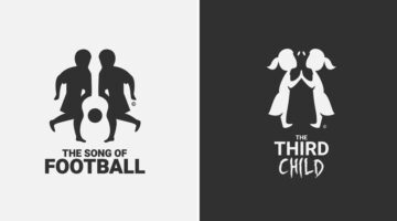 Creative logos with hidden meanings: The Song of Football and The Third Child