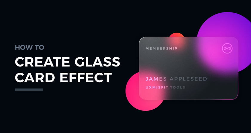 How To Create A Stunning Glass Effect For Your UI Designs