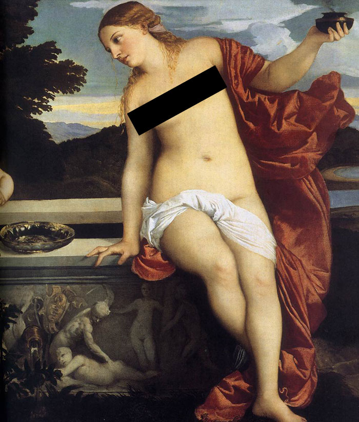 "If she's blonde and got thicc thighs, it's a Titian"