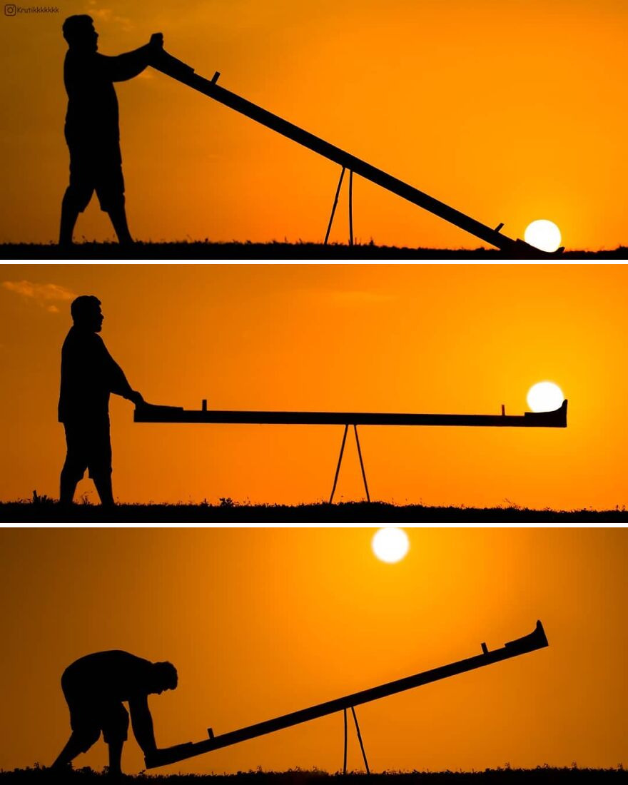 Creative Sunset Silhouette Photos - 14