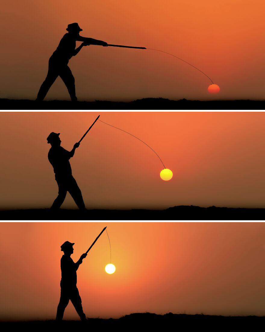 Creative Sunset Silhouette Photos - 16