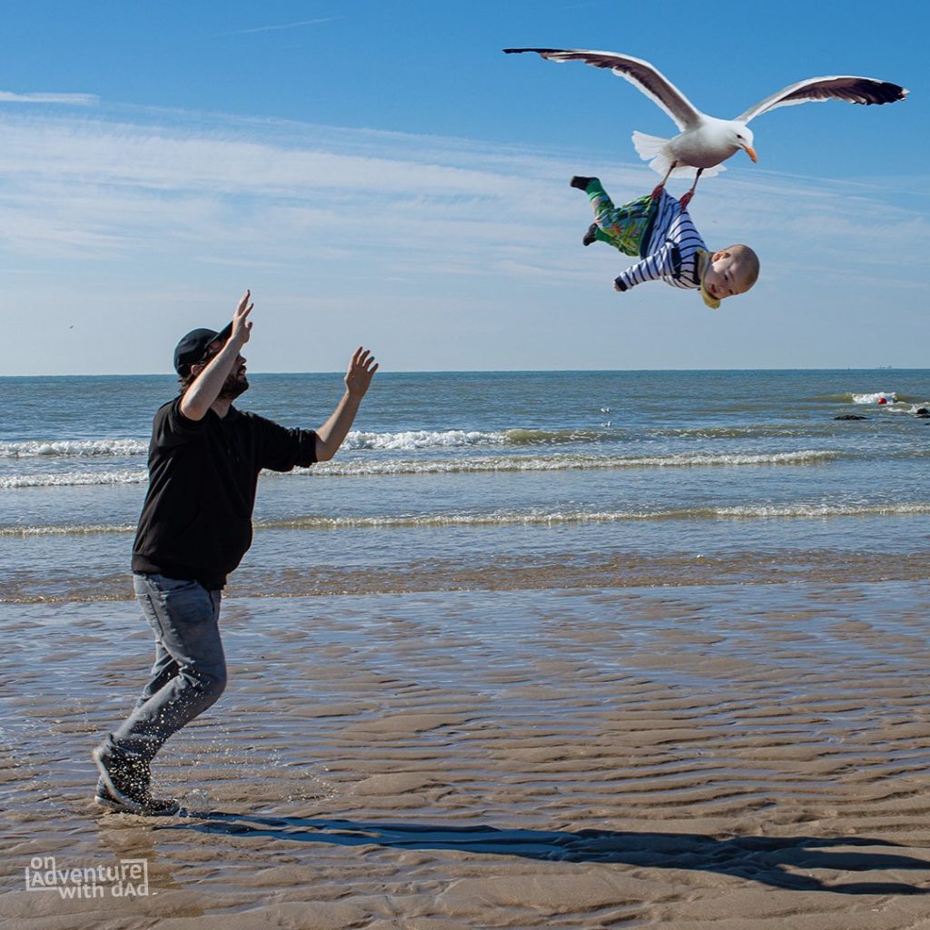 Dad Photoshops His Kids Into Dangerous Situations To Freak Out Mom At Work dad-photoshops-his-kids-into-dangerous-situations-to-freak-out-mom-at-work