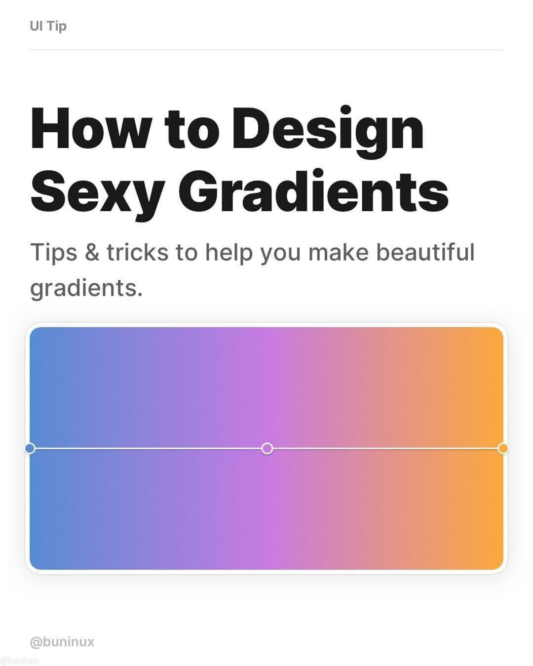 How to Design Sexy Gradients - Tips & tricks to help you make beautiful gradients