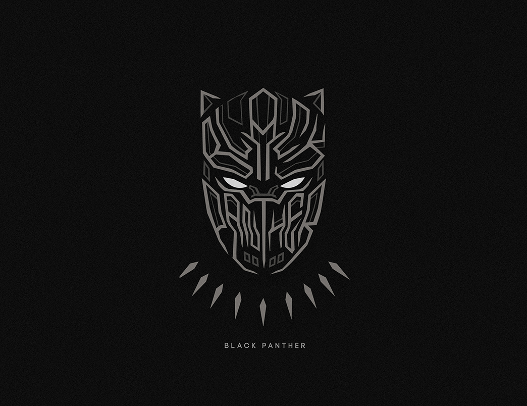 Superhero Logos - Black Panther