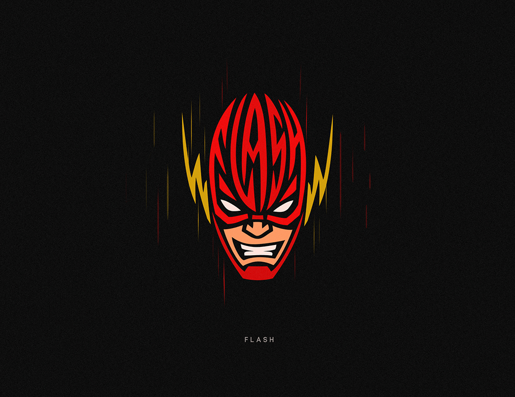 Superhero Logos - Flash