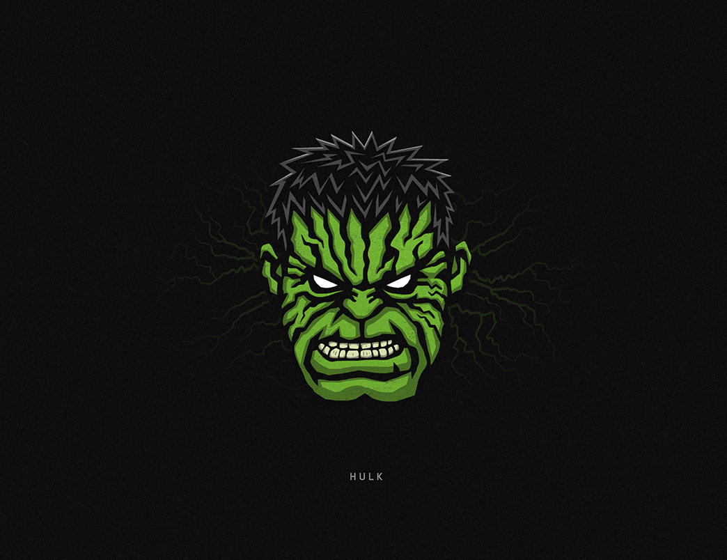Superhero Logos - Hulk