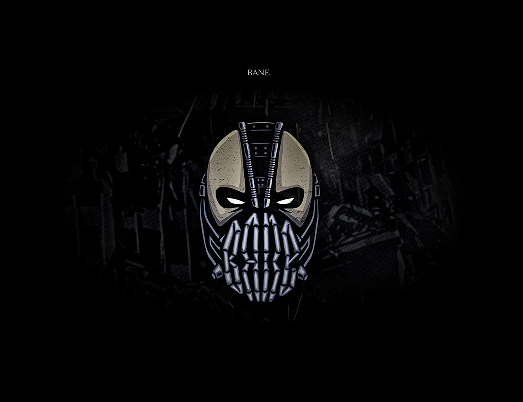 Supervillain Logos - Bane