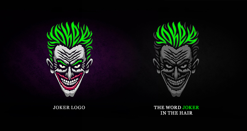 Designer Creates Typographic Logos Of Supervillains Using Their Faces And Names