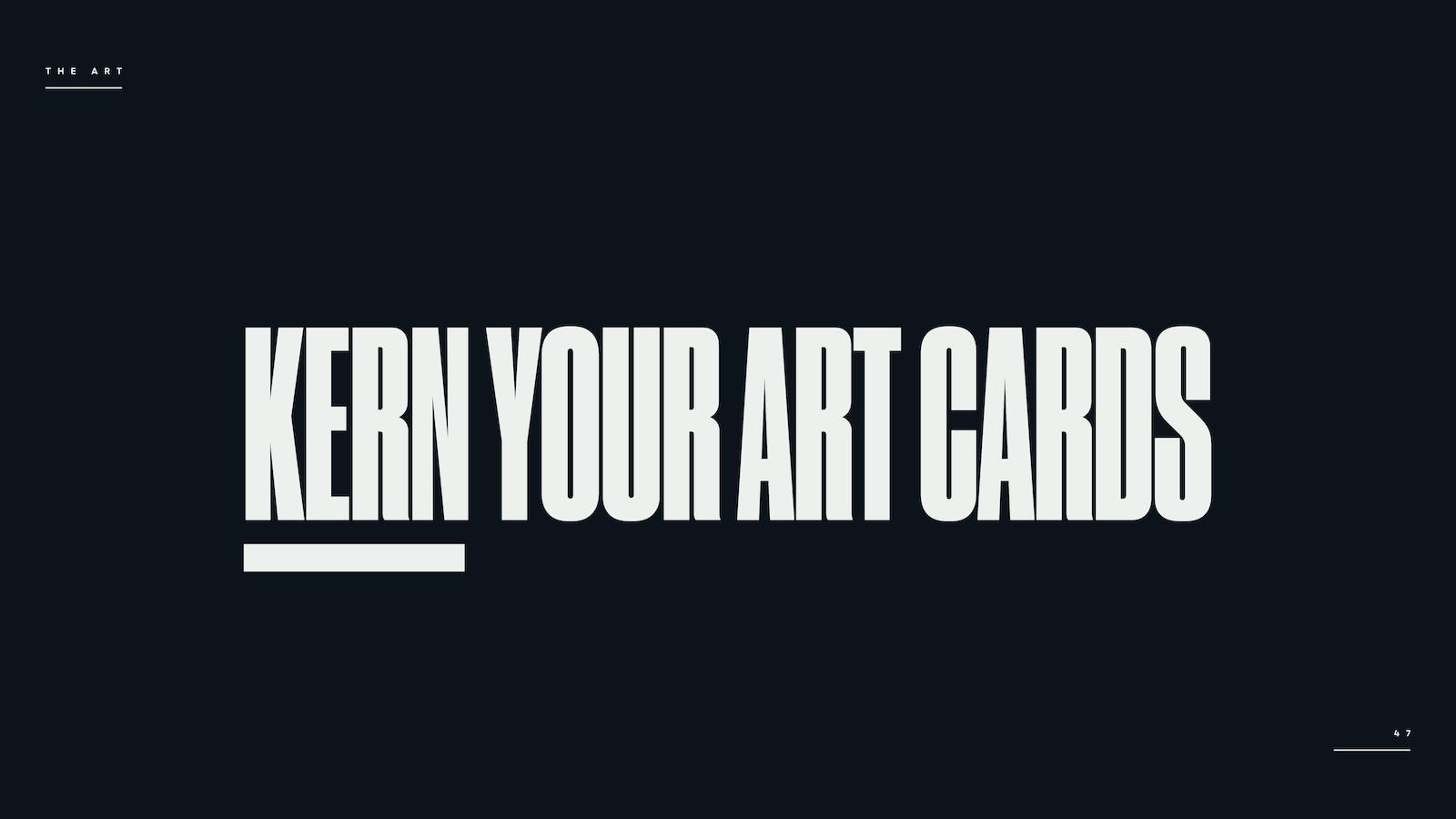 KERN YOUR ART CARDS