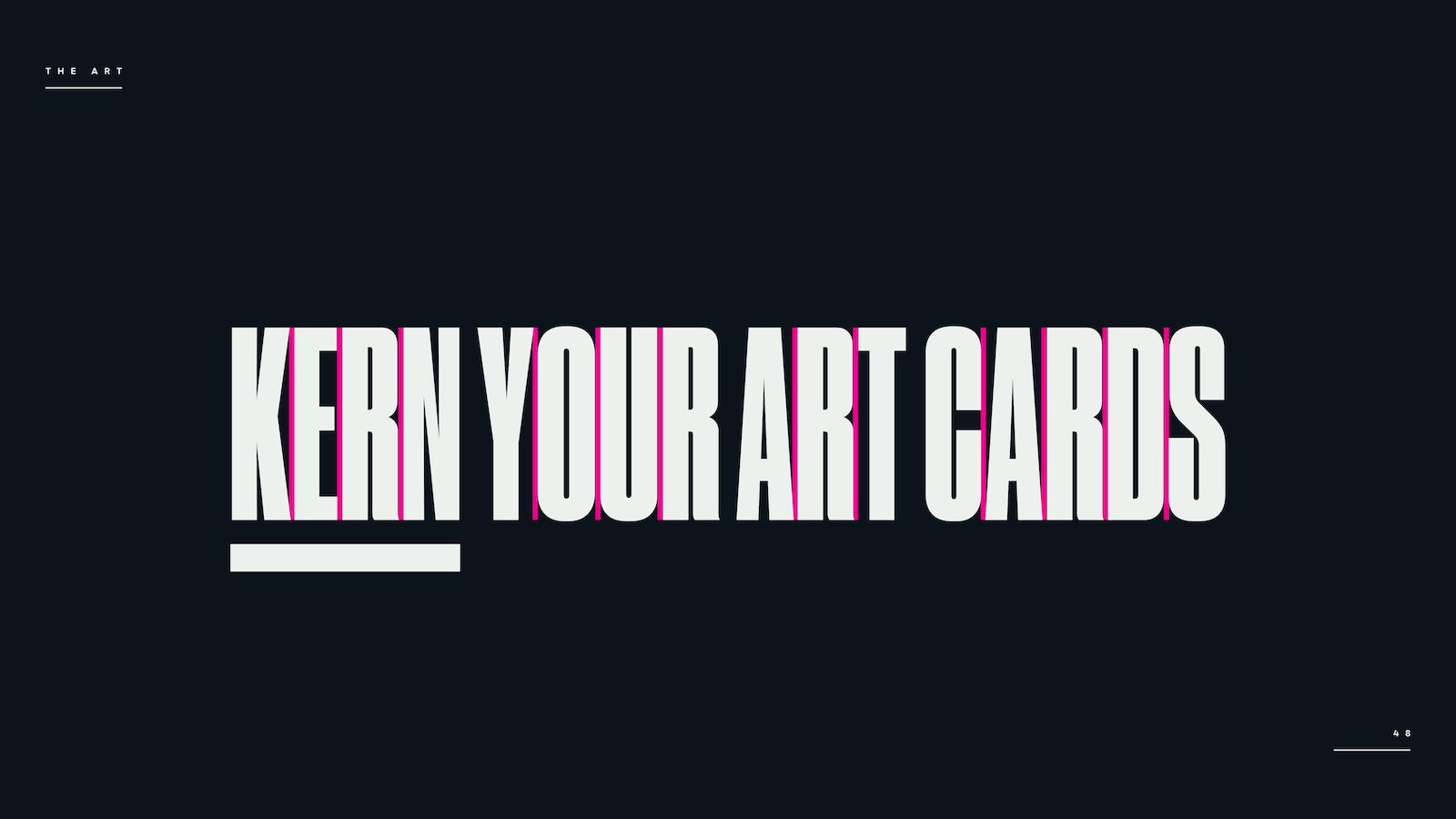 KERN YOUR ART CARDS (Example)