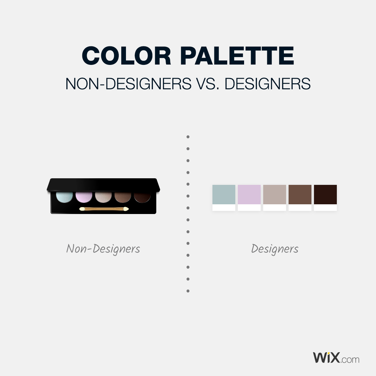Differences Between Designers and Non-Designers - Color Palette