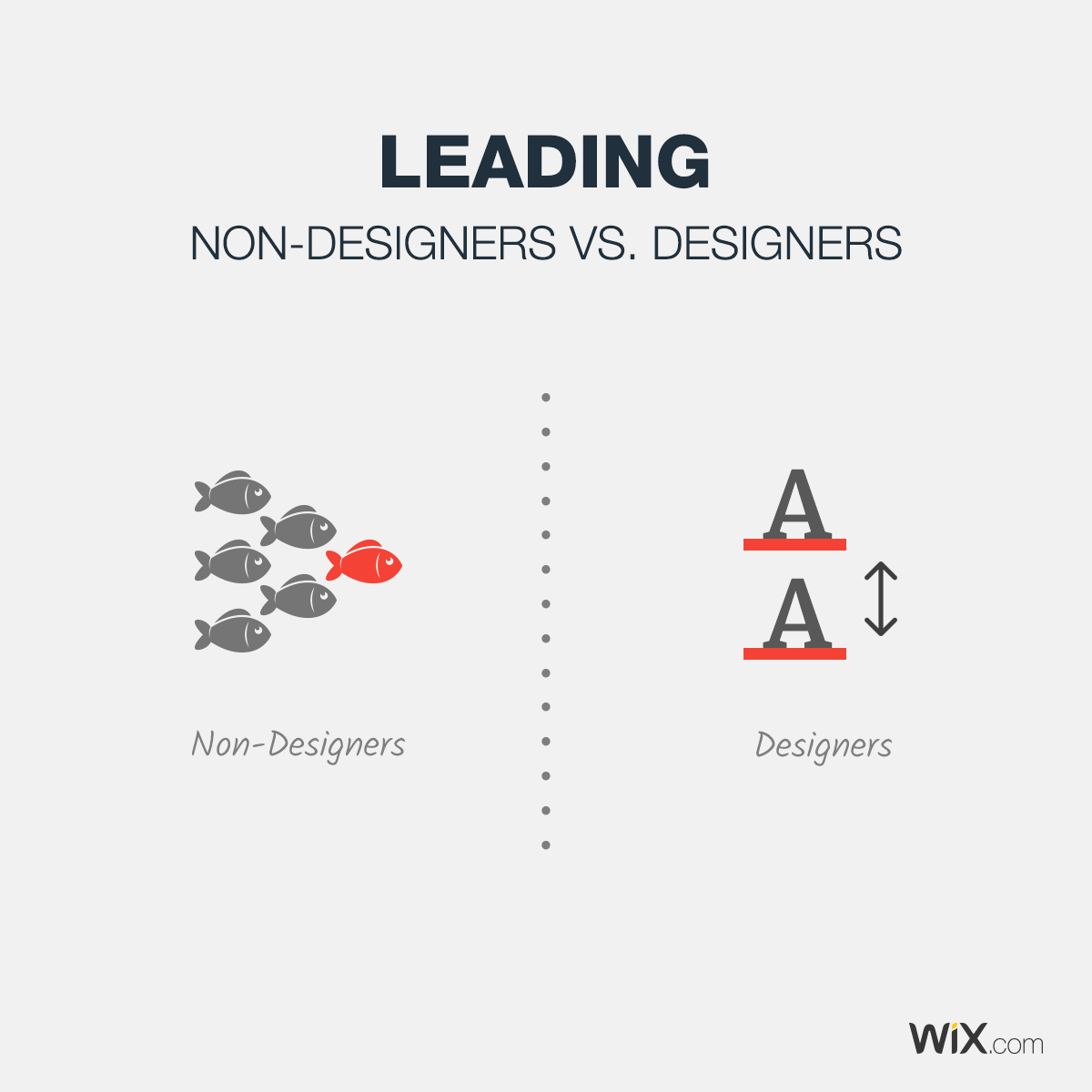 Differences Between Designers and Non-Designers - Leading