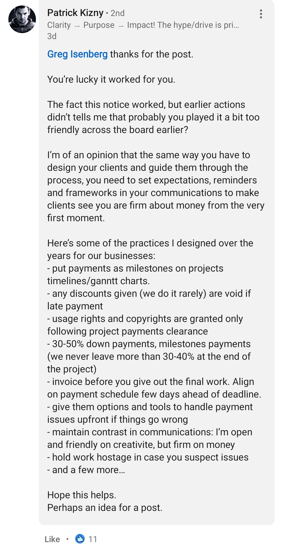 Design Agency Uses ChatGPT To Recover $109,500 From Client Without Any Lawyers Or Legal Fees - Comment 4
