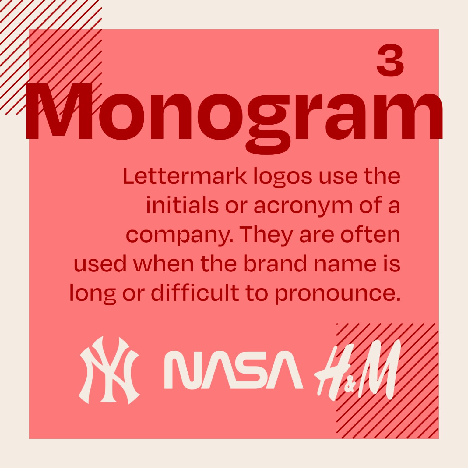 Types Of Logos - Monogram