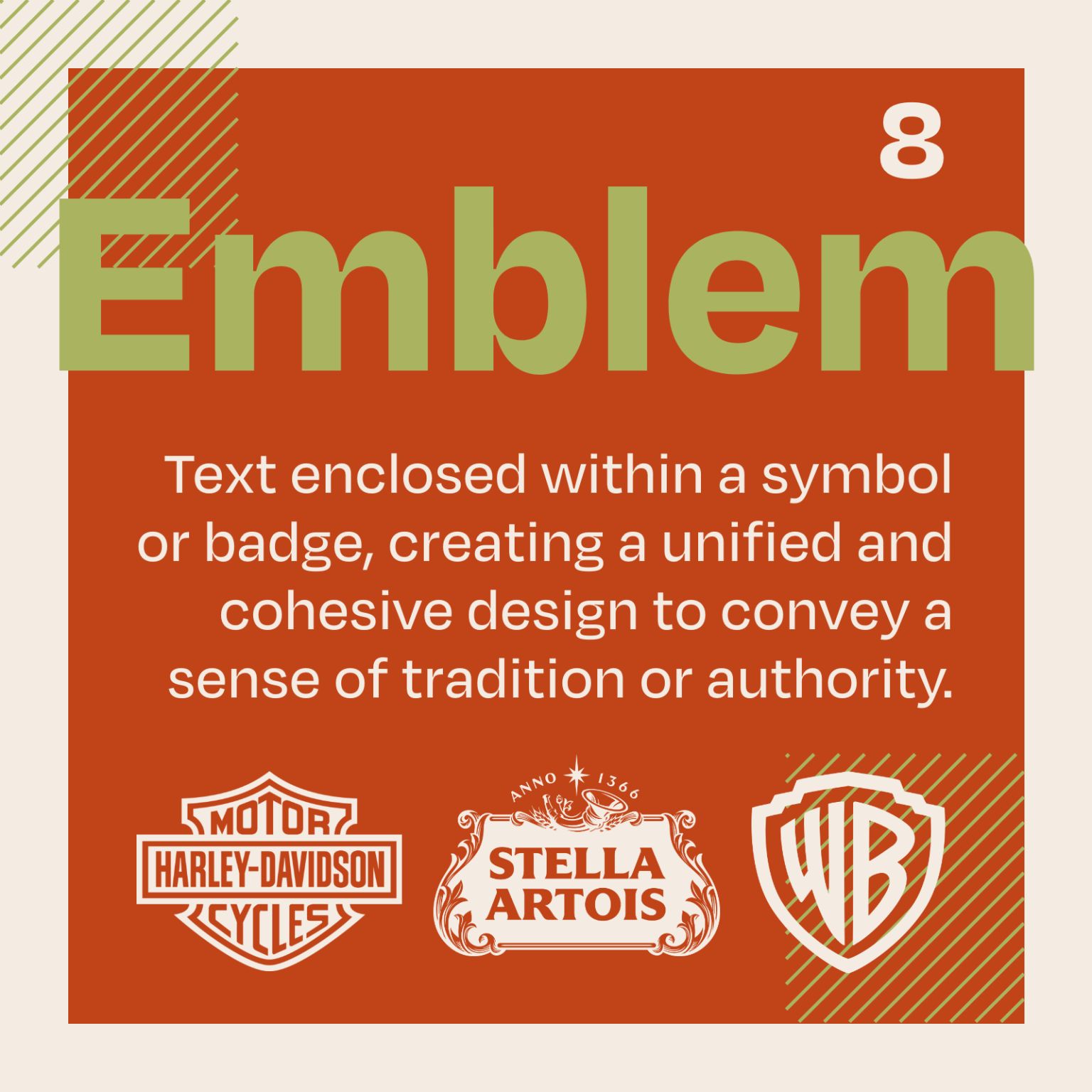 Types Of Logos - Emblem