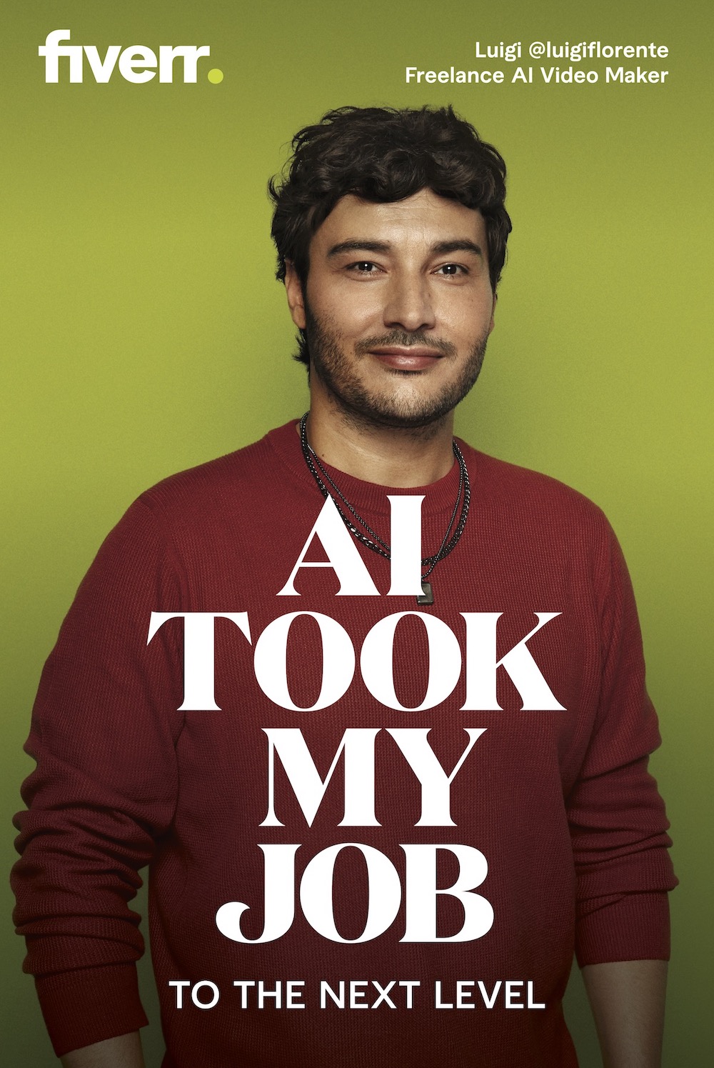 Fiverr Ad Campaign: AI took my job to the next level - Freelance AI Video Maker