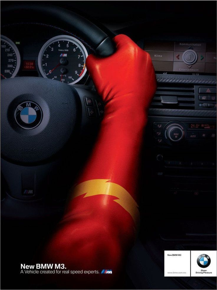 Creative Ads: BMW M3 for real speed experts (The Flash)