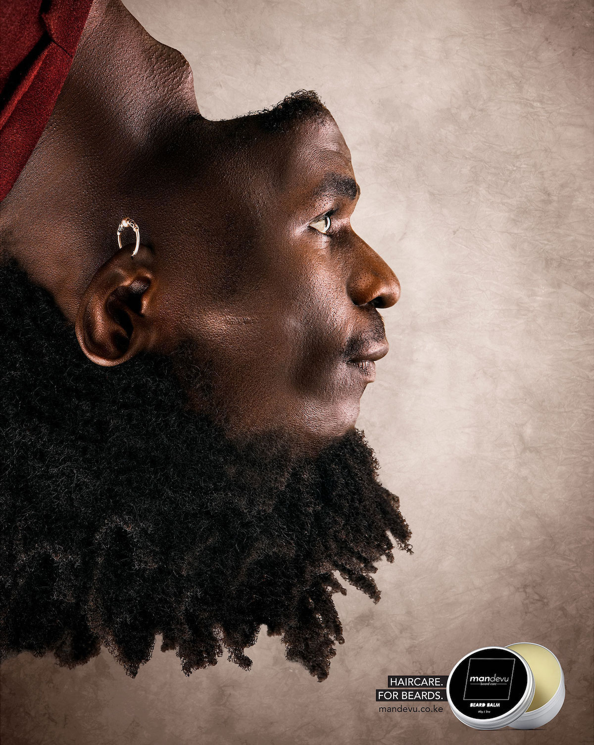 Creative Ads: Mandevu Haircare for Beards