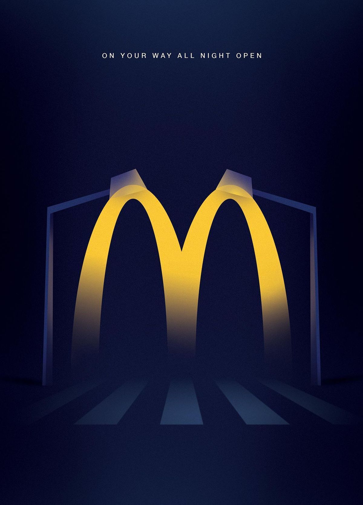 Creative Ads: McDonald's - Street Lamps