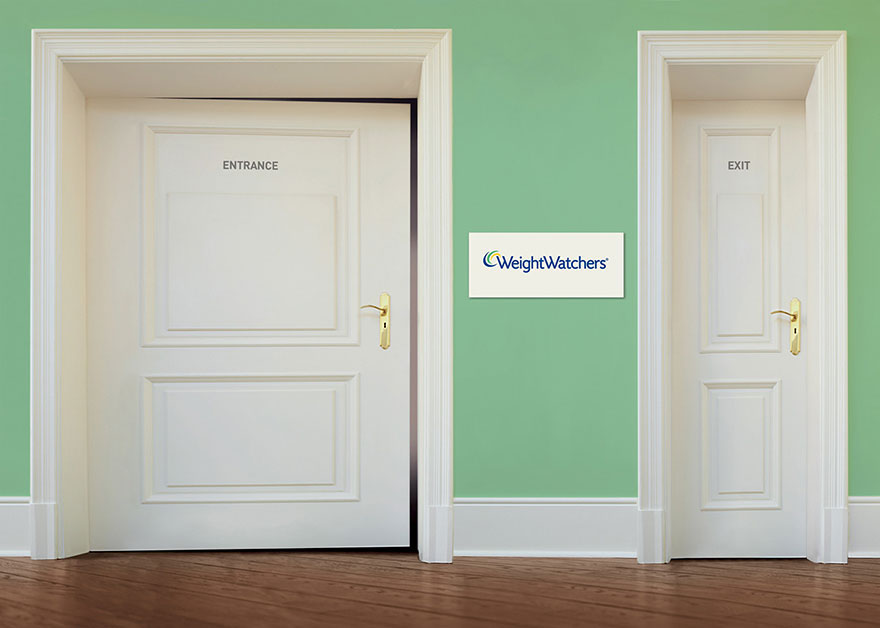 Creative Ads: WeightWatchers - Door