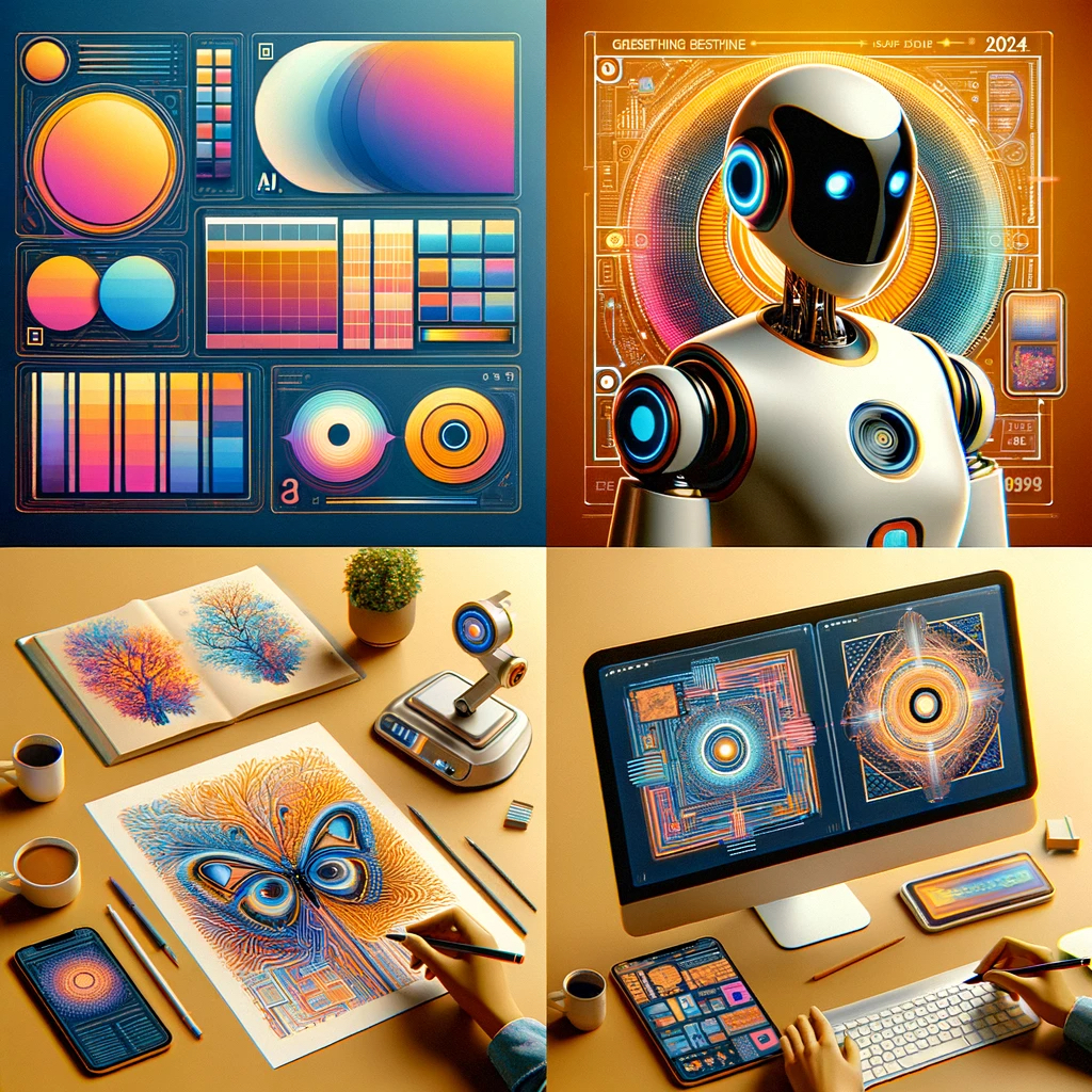 Graphic Design Trends 2024 - Utilizing AI in Design