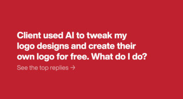 "Client Used AI To Tweak My Logo Designs And Create Their Own Logo For Free. What Do I Do?" client-uses-ai-to-tweak-logo-design