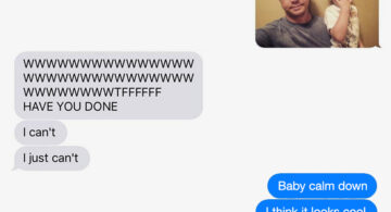 Dad Pranks Wife Before Family Photoshoot By Giving Their Kid A Photoshop Haircut dad-photoshops-haircut-on-kid-to-prank-wife