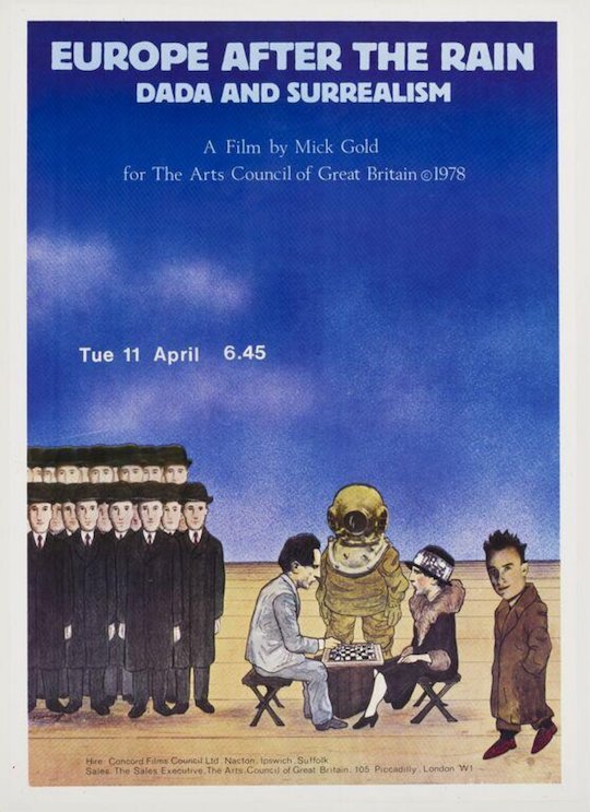 Graphic Design Movies - Europe After The Rain: Dada And Surrealism (1978)