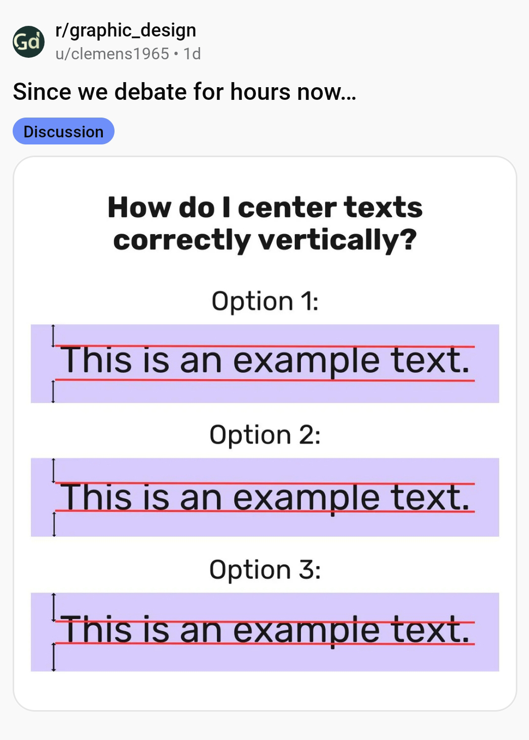 How Do I Center Texts Correctly Vertically?
