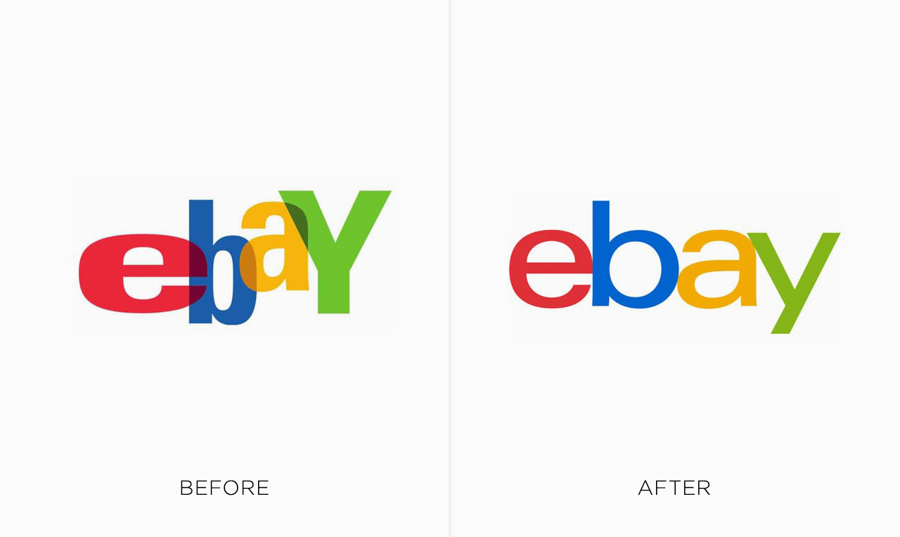 Best Redesigns of Famous Logos - eBay