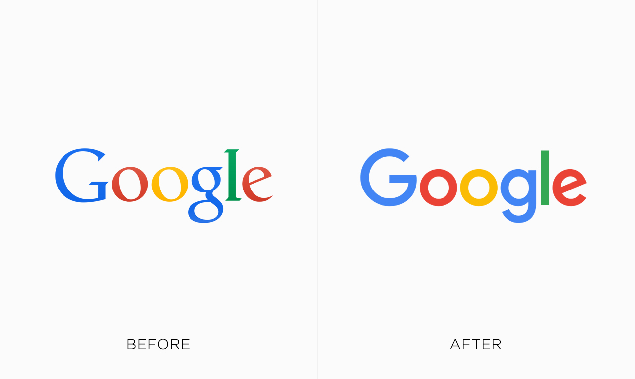 Best Redesigns of Famous Logos - Google