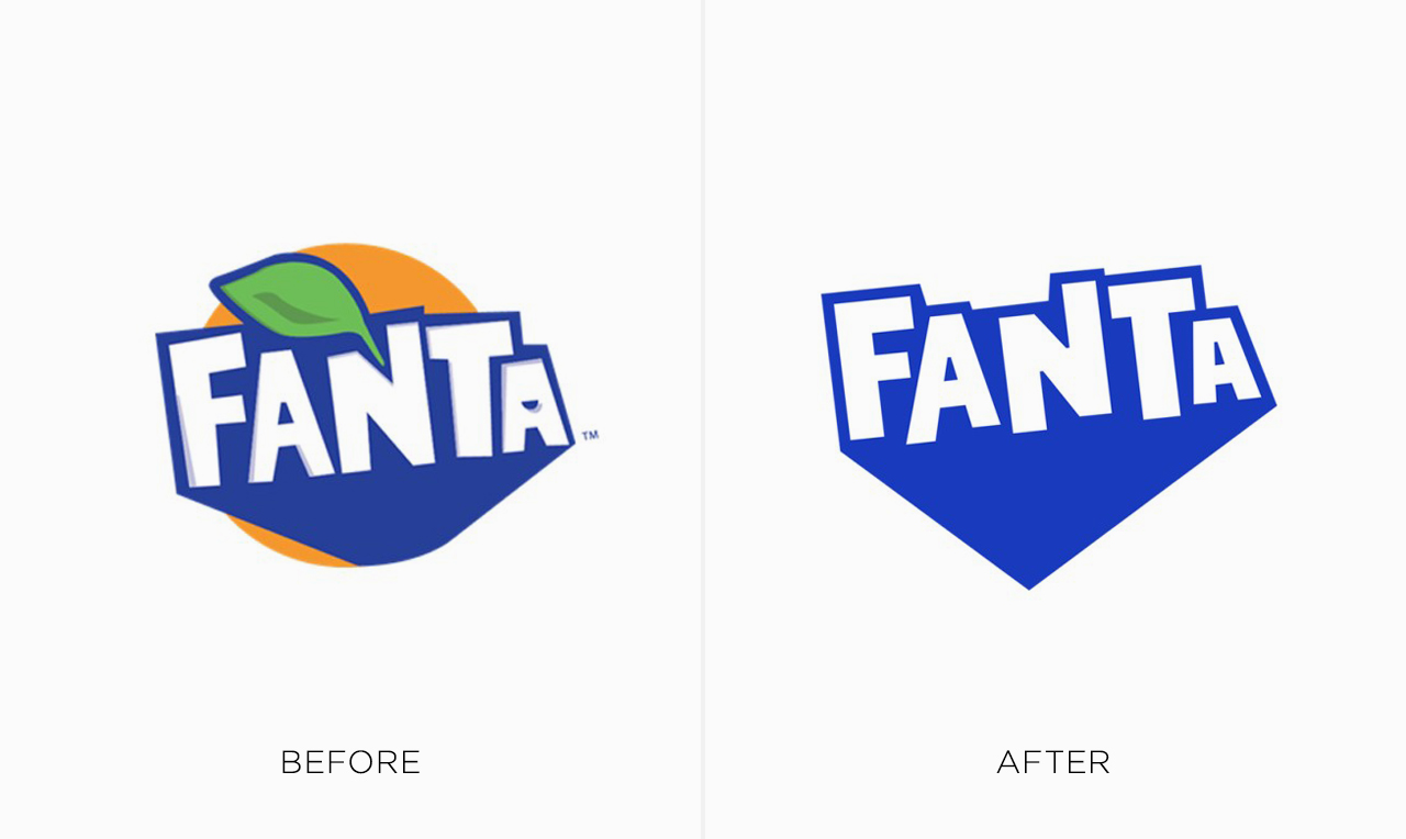 Worst Redesigns of Famous Logos - Fanta