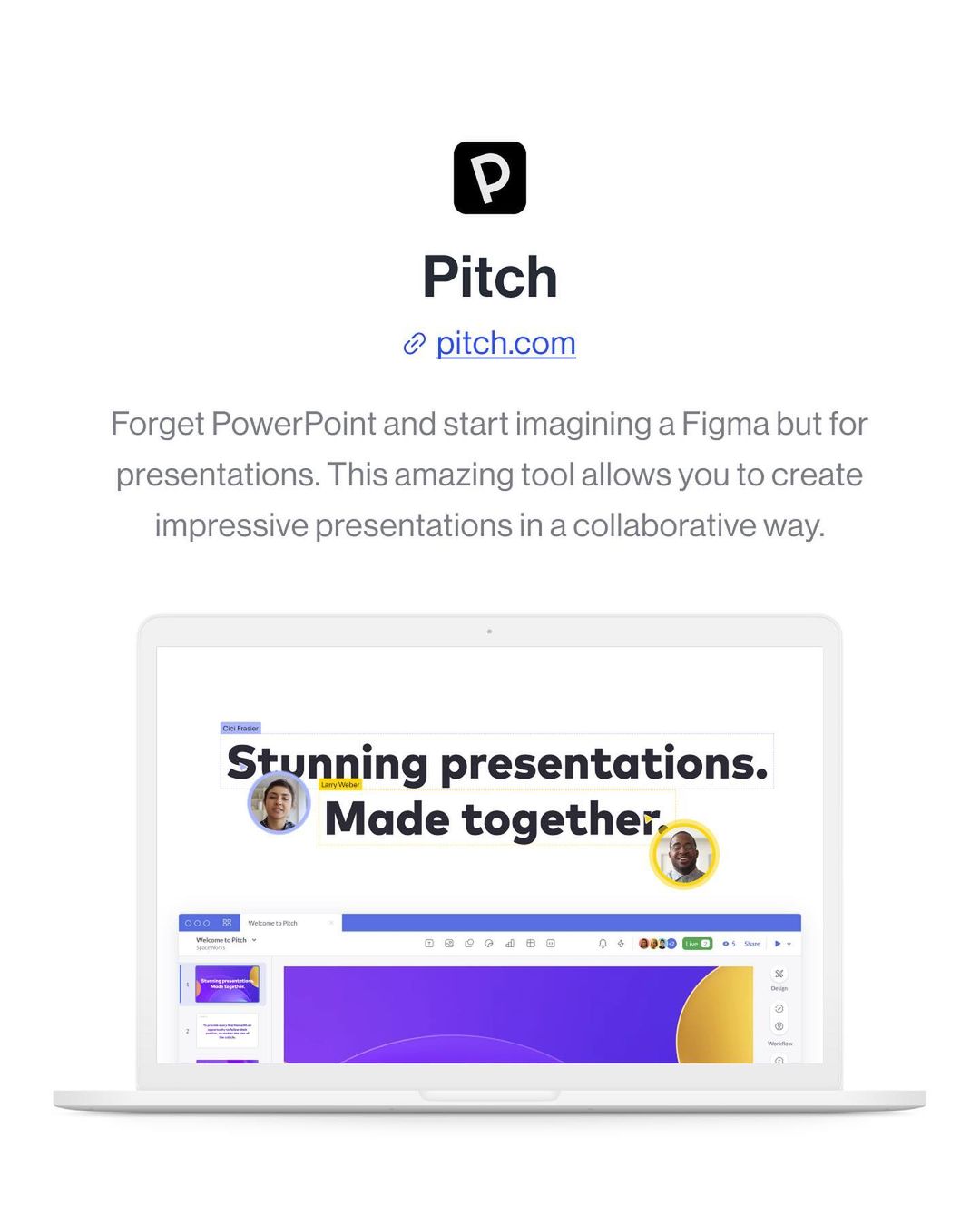 Best Free Tools for Designers - Pitch