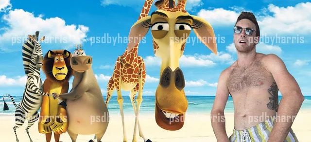 Replying to Dad's request to photoshop his daughter's boyfriend into something funny (Image 12 of 14)