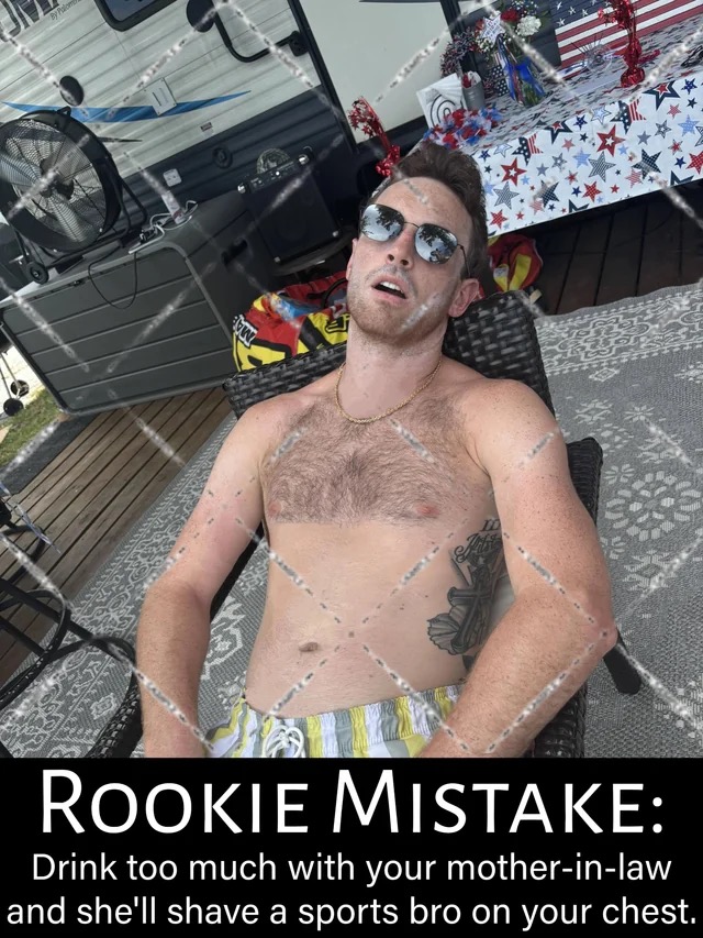 Replying to Dad's request to photoshop his daughter's boyfriend into something funny (Image 13 of 14)