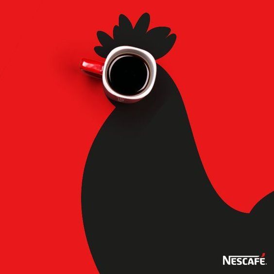 Clever Ads - Nescafe, Rooster