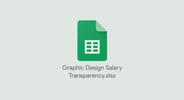 "How Much Are You Getting Paid As A Graphic Designer?" — Designers Share Their Salaries Google Sheets icon for a graphic design salary transparency spreadsheet