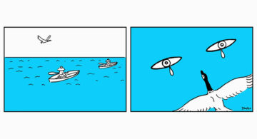 27 Brilliant Illustrations That Take The Most Unexpected Turns funny-drawings-comics-illustrations